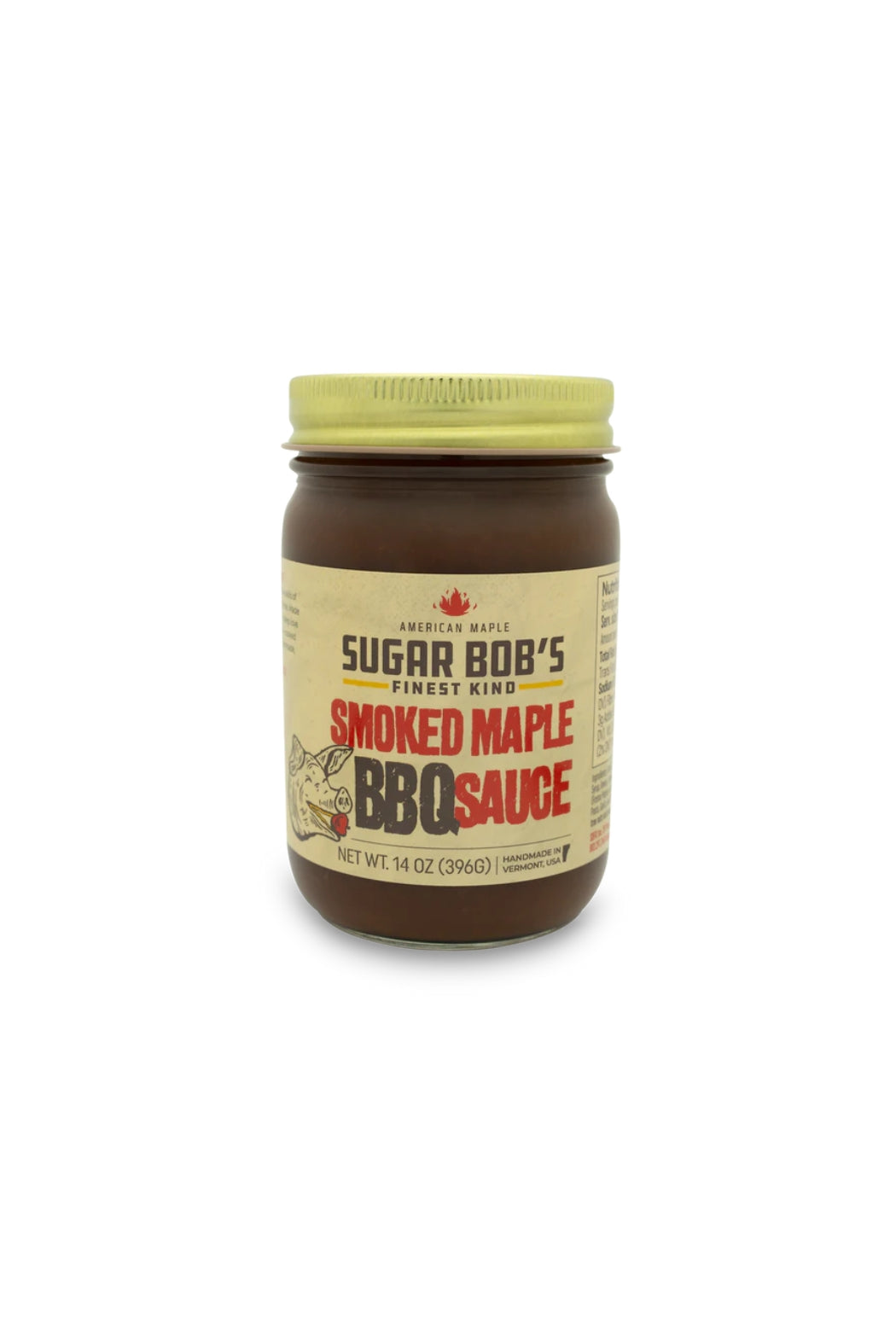 Smoked Maple Syrup BBQ Sauce 14 oz Queen of Hearts and Modern Love