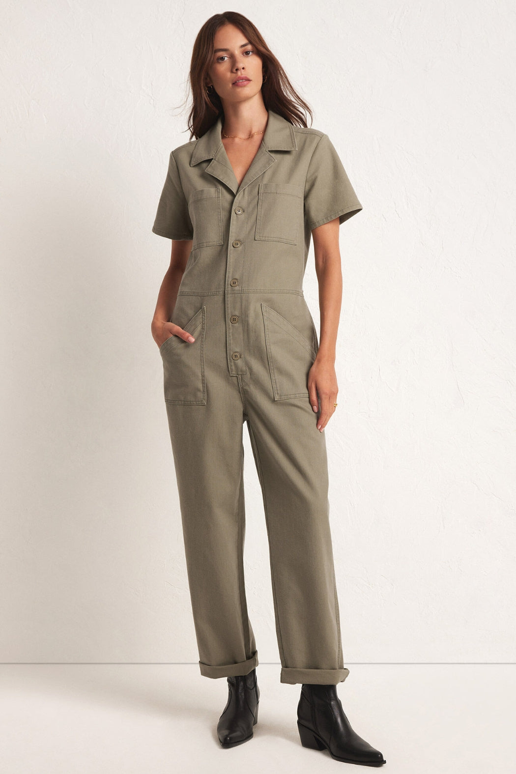 Z Supply Stevie Stretch Twill Jumpsuit *LIMITED TIME 30% OFF WITH CODE:  TAKE30