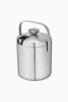 Stainless Steel Ice Bucket w/ Tongs