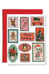 Illustrating Amy Greeting Cards - Holiday Stamps