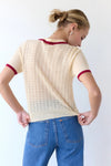 Phoebe Pointelle Cardigan - Natural