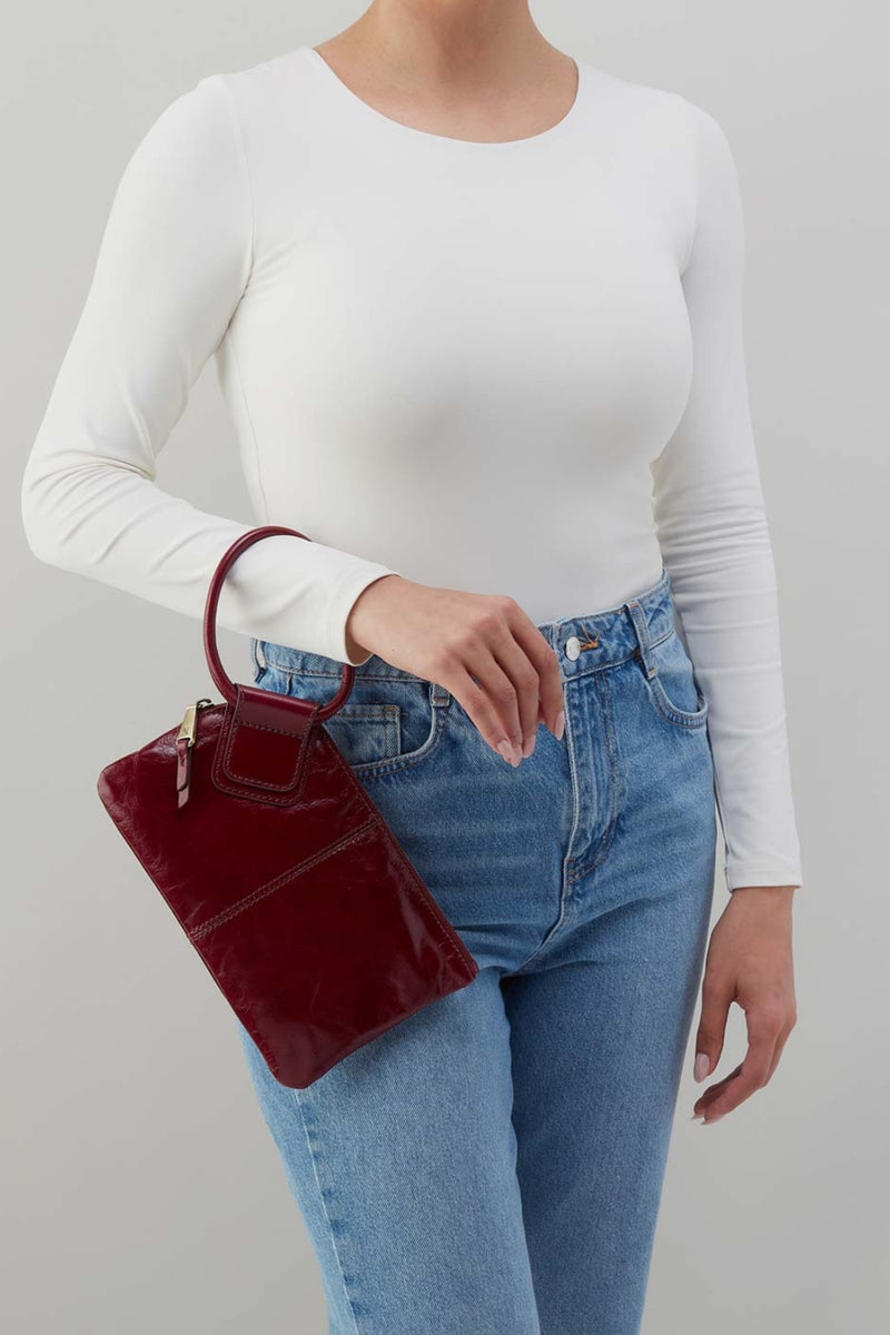 Hobo Sable Wristlet - Saddleberry