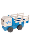 Luke's Toy Factory Truck Blue Stake Truck