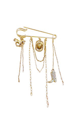 Western Charm Pin Brooch