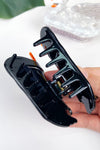 Acetate  Swan Hair Claw Clip - Black