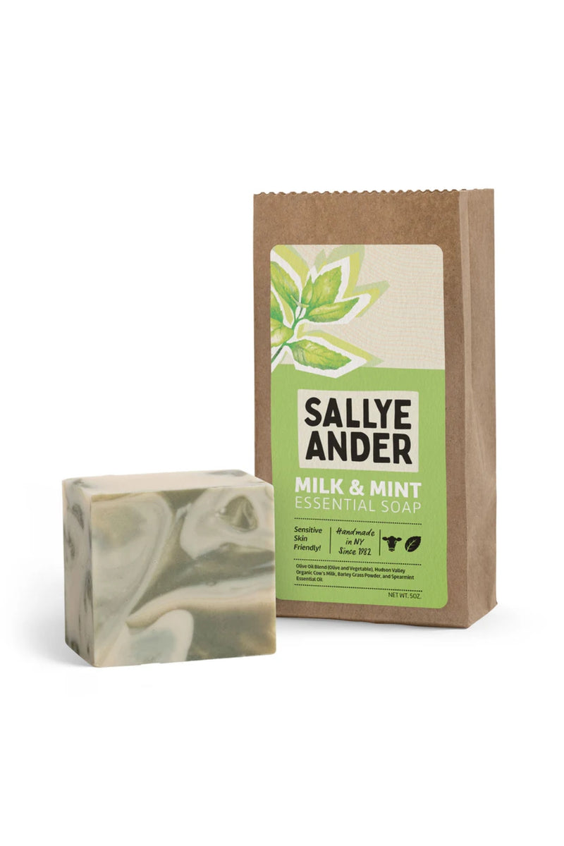 Sallye Ander Essential Bar Soap - Milk + Mint