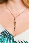 Labradorite Serpent Necklace