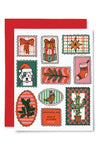 Illustrating Amy Greeting Cards - Holiday Stamps