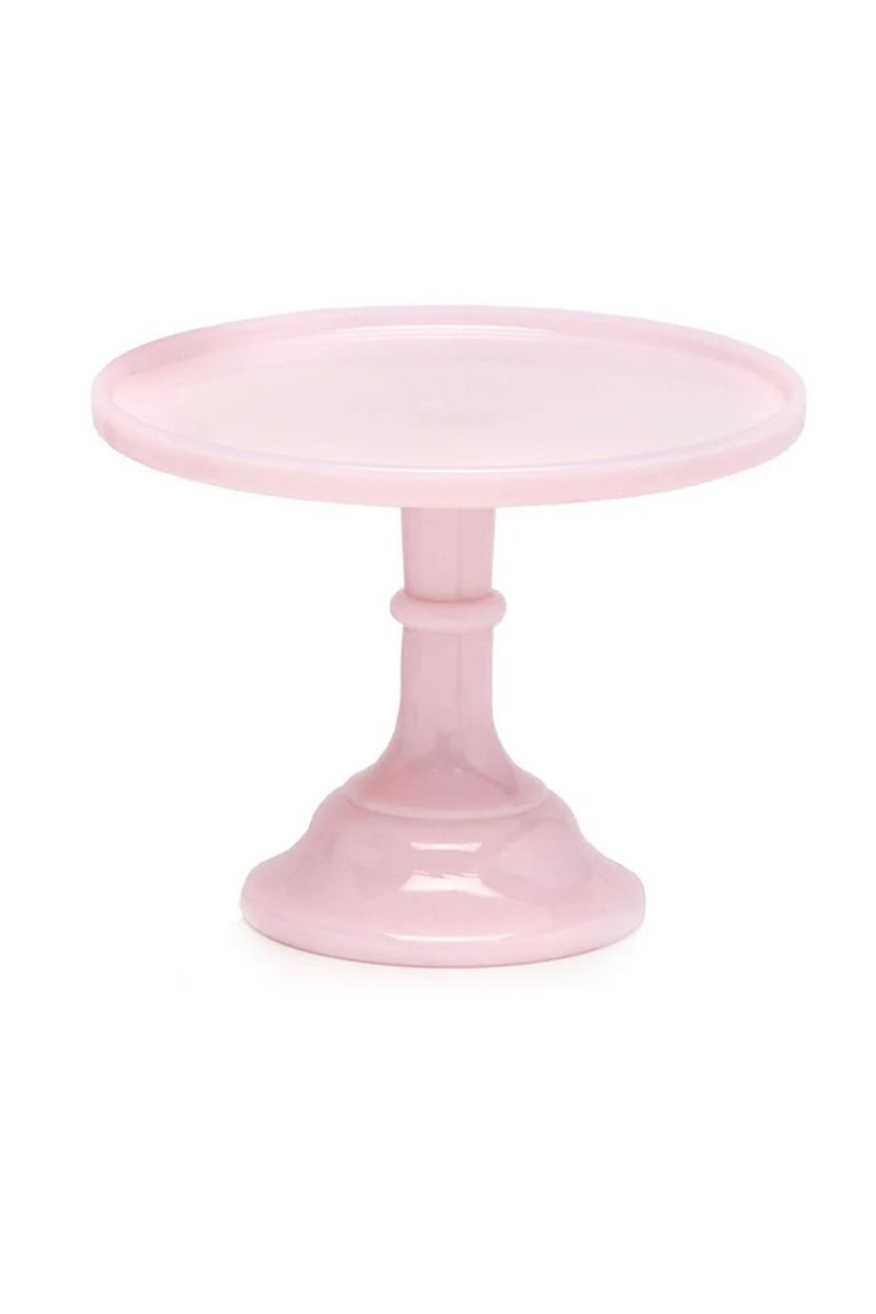Mosser Glass 9" Cake Plate - Crown Tuscan