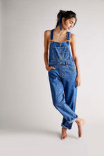 Ziggy Denim Overalls Sapphire Blue