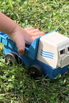 Luke's Toy Factory Truck Blue Stake Truck