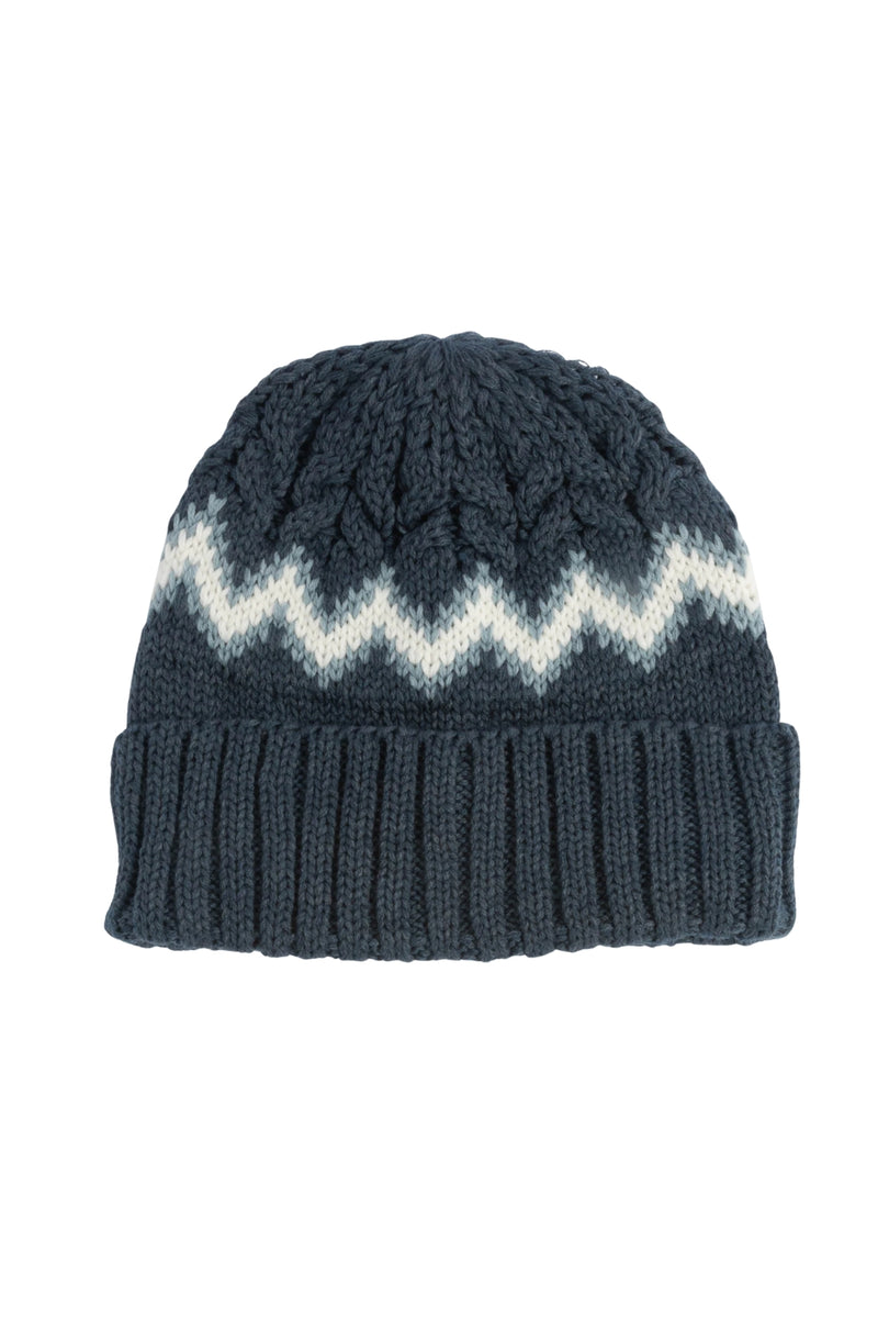 Coal Meadows - Navy/Off White