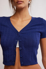 Free People Cassie Cardi - Indigo