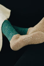 Mohair Wool Pile Socks - Trail Road