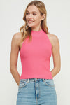 Olivia Knit Top - Hot Pink