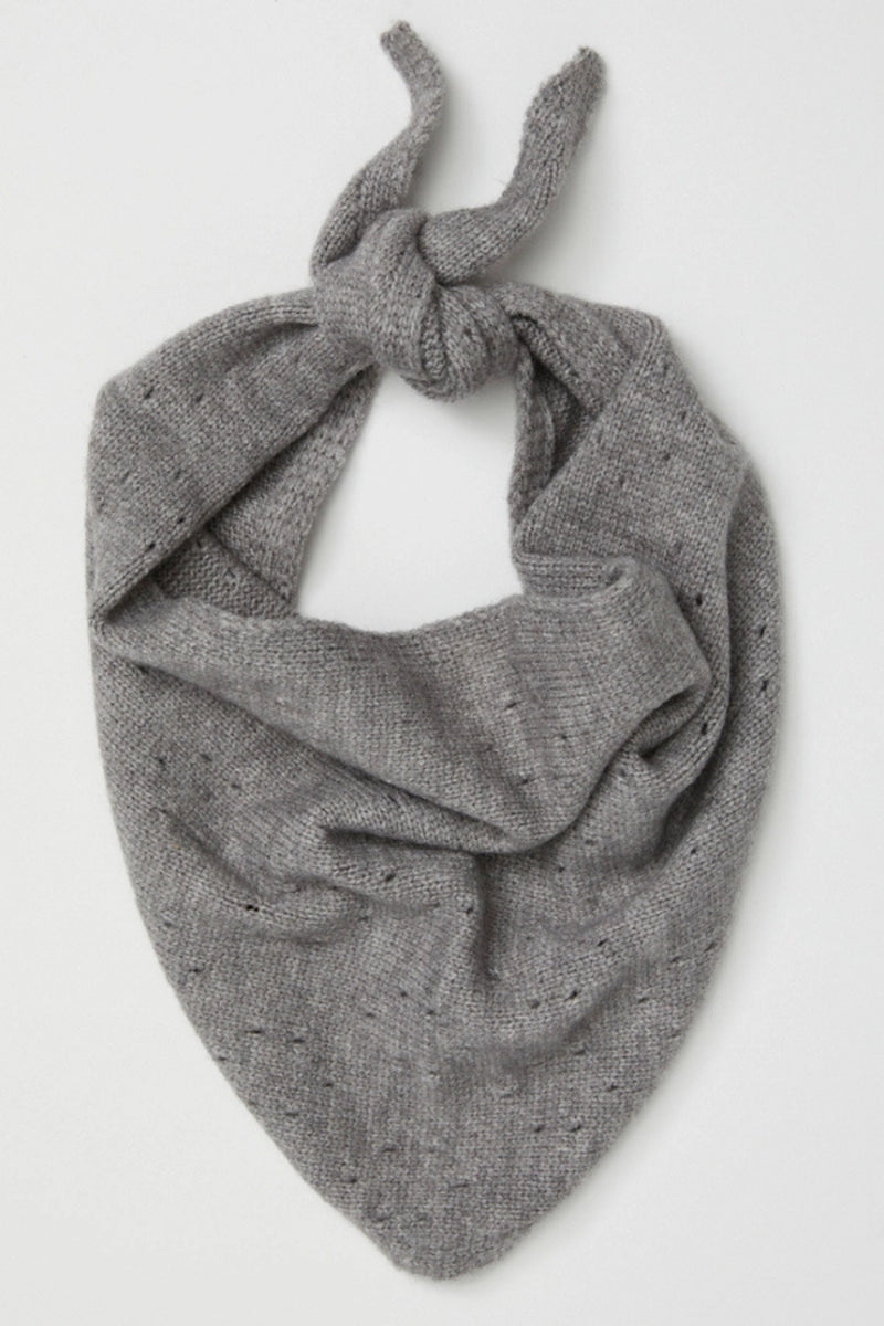 Free People Essential Triangle Scarf - Grey