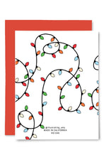 Illustrating Amy Greeting Cards - Festive Cat Christmas Card