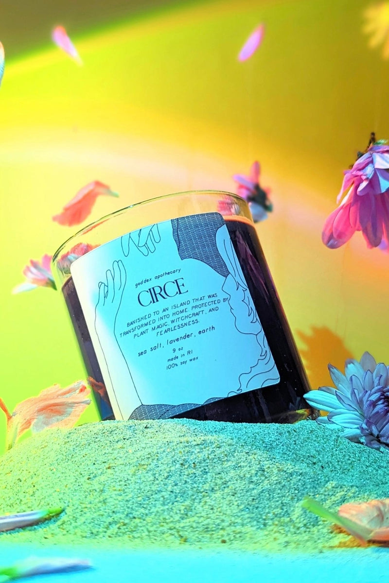 Circe Soy Candle | Sea Salt, Lavender & Earth