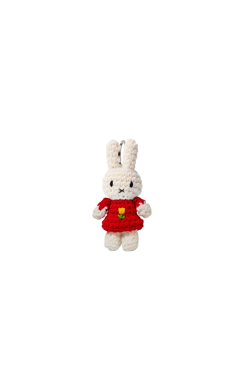 Miffy Keychain - Red Tulip