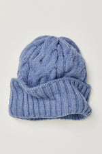 Free People Coast Line Beanie - Blue