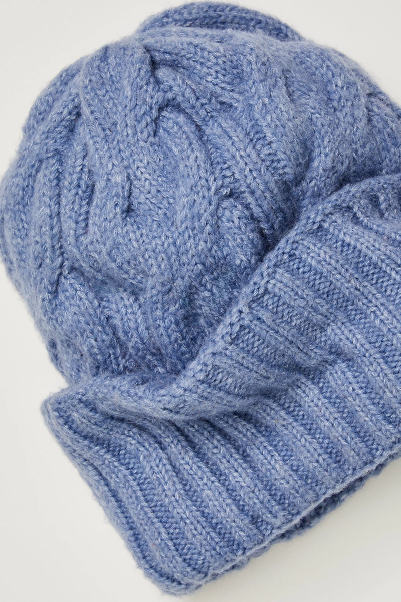 Free People Coast Line Beanie - Blue