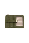 New Penny Mini Travel Wallet - Dark Basil