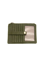 New Penny Mini Travel Wallet - Dark Basil