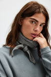 Free People Essential Triangle Scarf - Grey