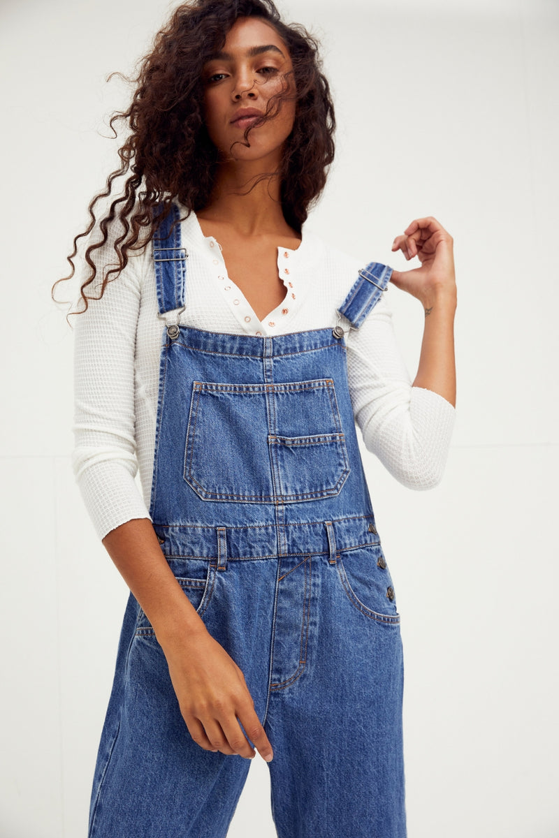 Ziggy Denim Overalls Sapphire Blue