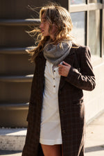 Free People Essential Triangle Scarf - Grey
