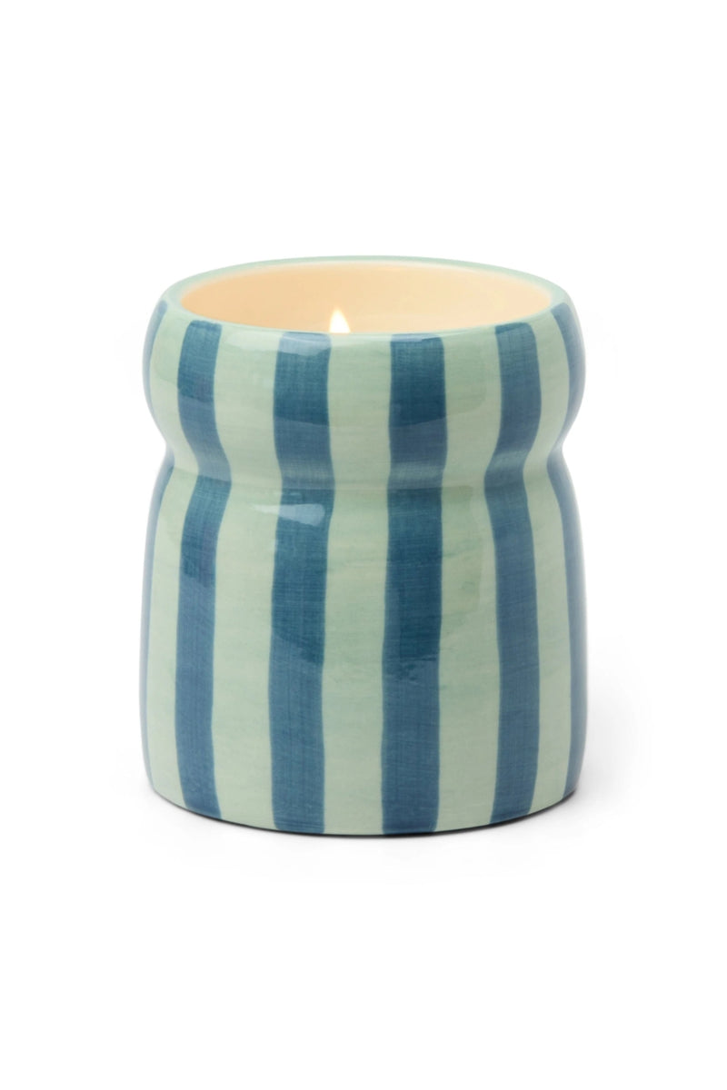 Paddywax Cabana Blue & Navy Candle - Warm Cider