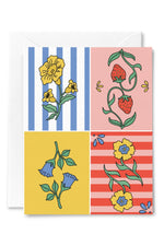 Illustrating Amy Greeting Cards - Patchwork Floral