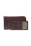 Karina Convertible Wristlet | Crossbody - Aubergine