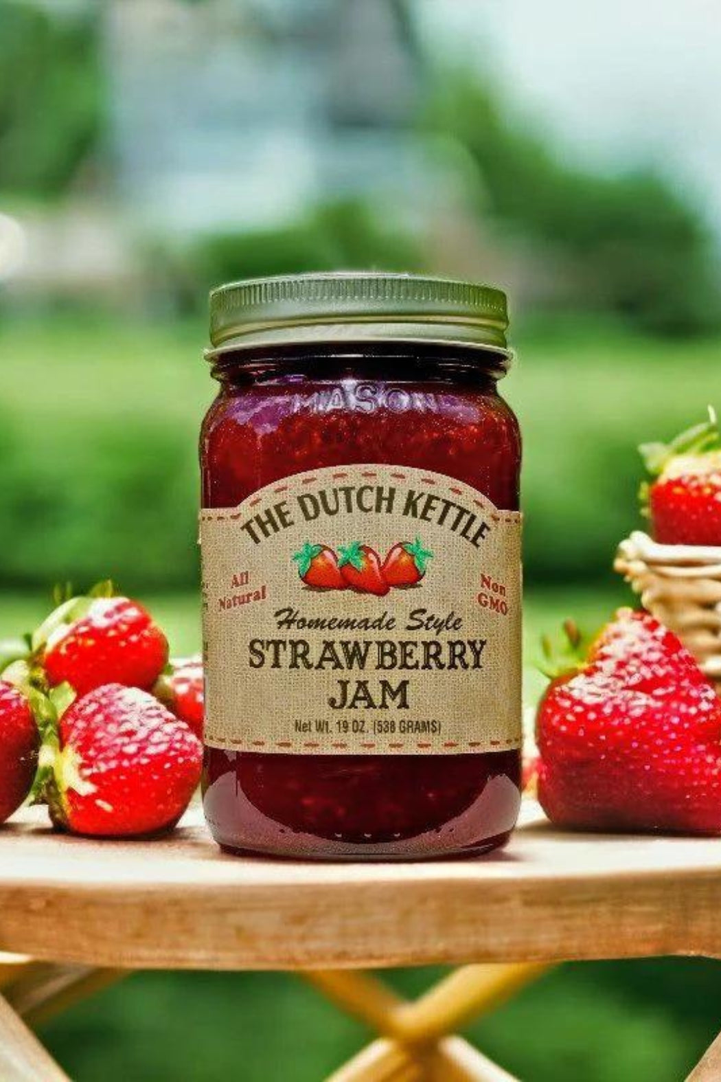 The Dutch Kettle Jam - Strawberry – Queen of Hearts and Modern Love