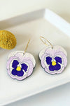 Le Chic Miami Pansy Earrings