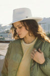 Brixton Hitch Ranch Fedora - Off White