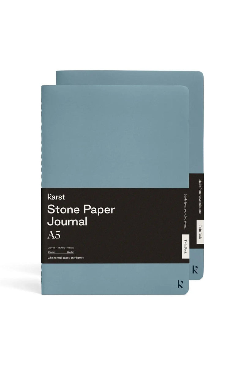 Karst Stone Paper A5 Softcover Daily Journal Twin Pack – Queen of