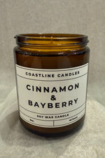Coastline Candles Soy Wax - Cinnamon + Bayberry
