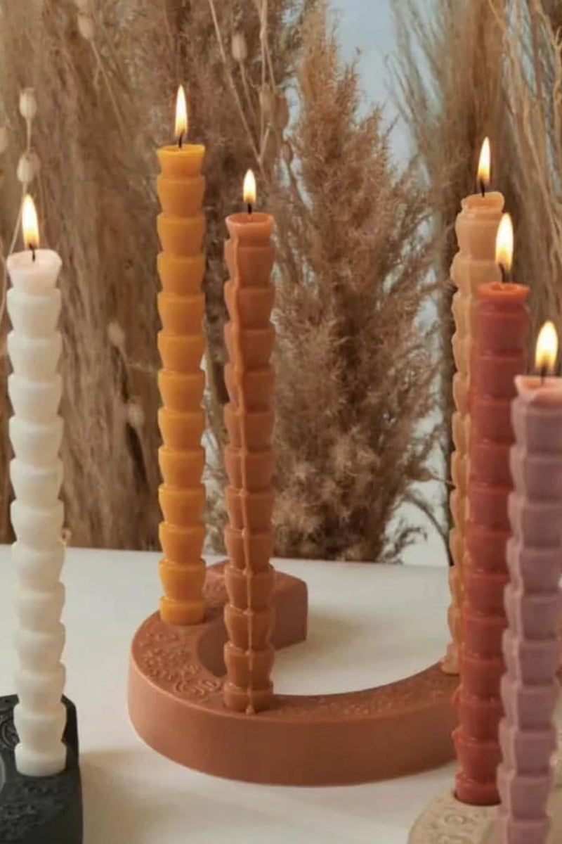 Taper Candles in Tube Packaging