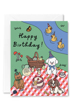 Illustrating Amy Greeting Cards - Birthday Picnic