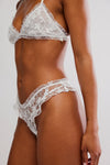 Free People Save The Date Low Rise Bikini - Ivory