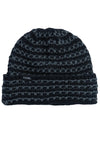 Coal Stria Beanie - Grey/Black