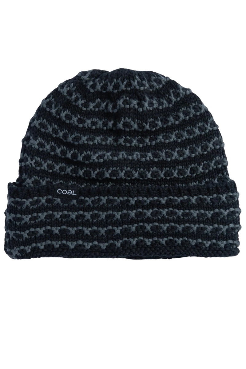 Coal Stria Beanie - Grey/Black