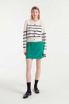 Compañia Fantastica Elena Cardigan - Black + White