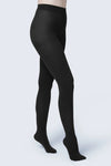 Super Opaque Tights Waist Control Top - Black