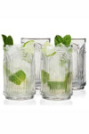 Deco Beau Crystal Highball Glass