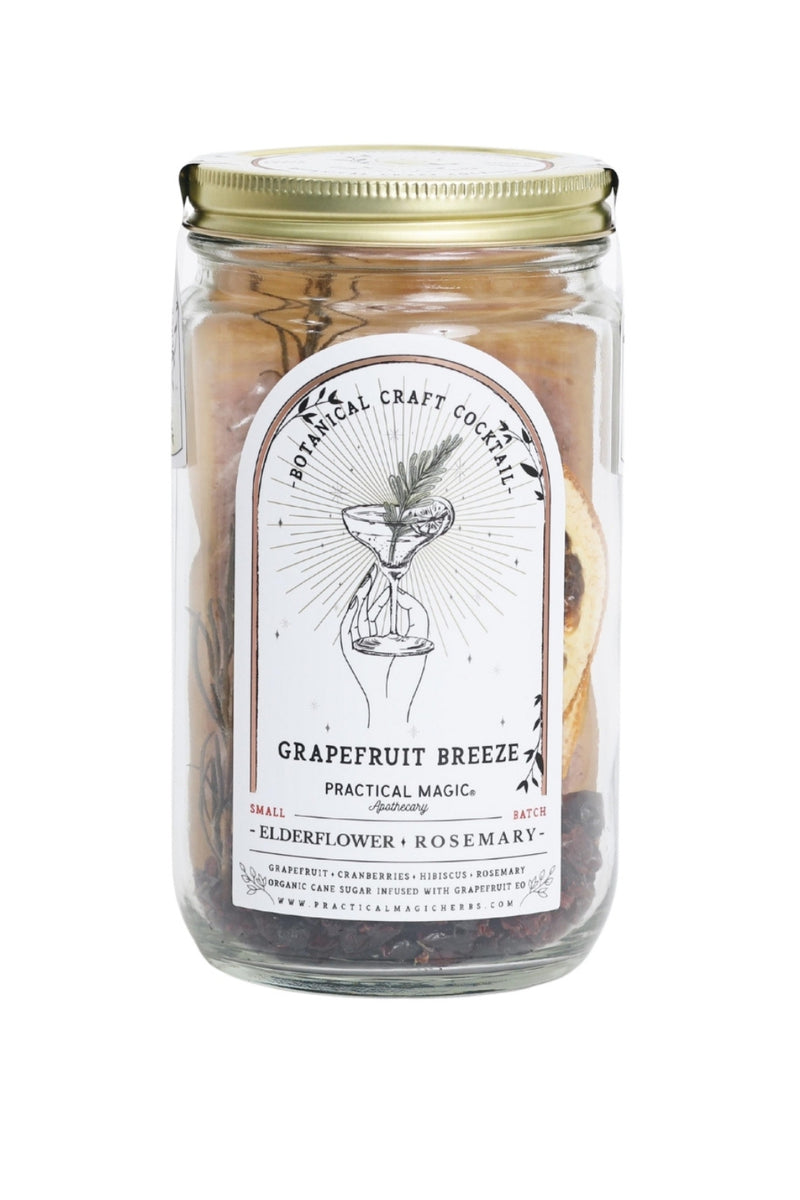 Botanical Craft Cocktail Kit - Grapefruit Breeze Elderflower & Rosemary