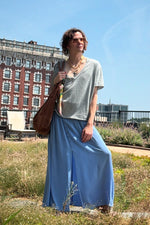 Free People Nina Tee  - Heather Grey