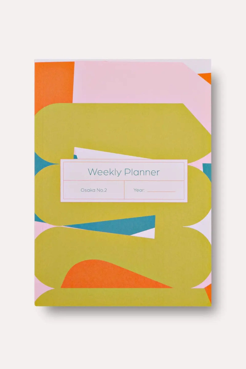 Weekly Lay Flat Undated Planner - Osaka