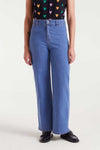 Compañia Fantastica Maria Denim Pants - Blue